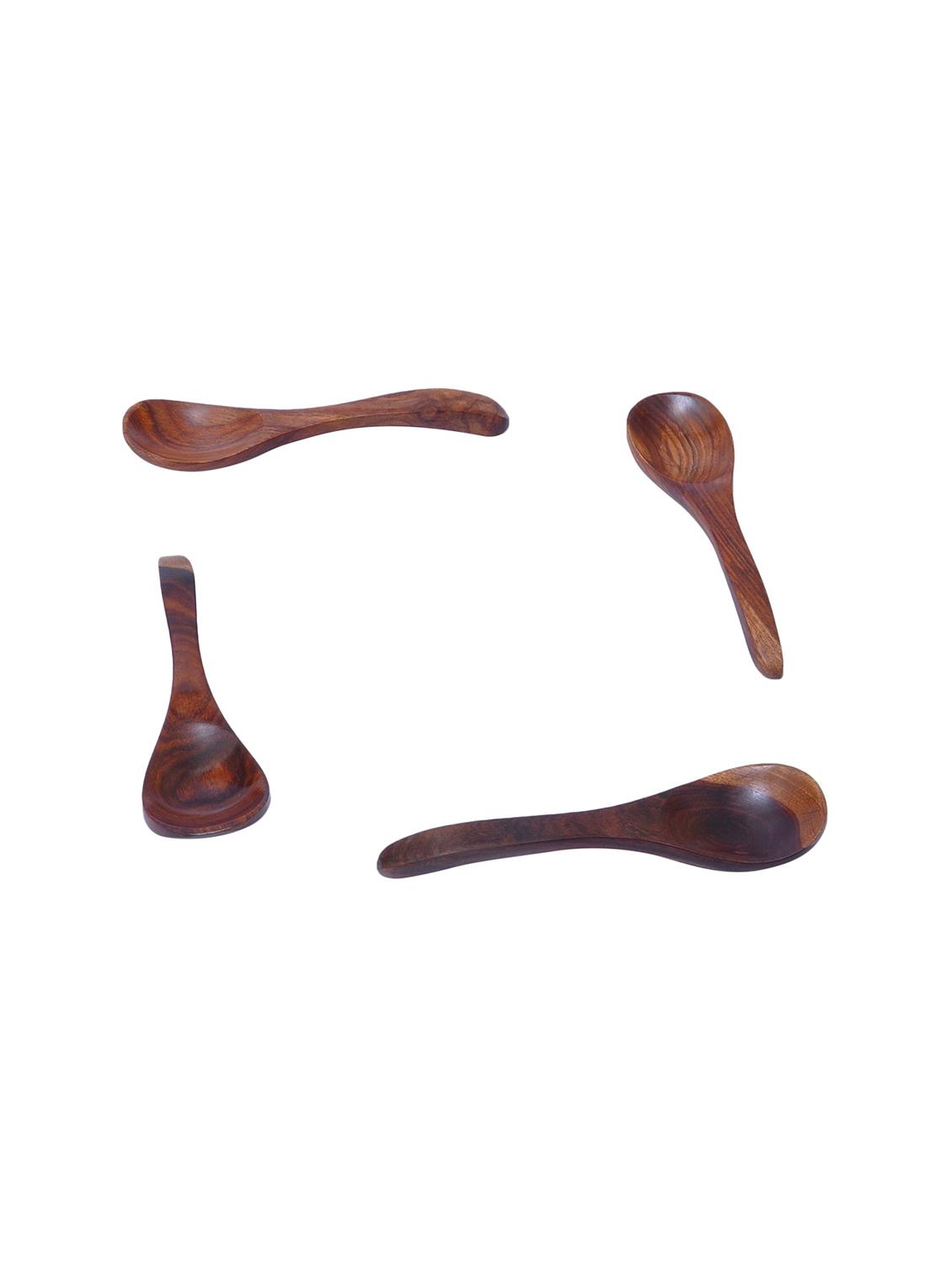 desi karigar set of 6 soup spoons with holder - 15919848 - Standard Image - 3