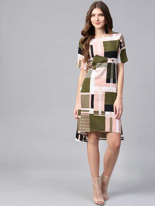 abstract high low dress - 15933500 - Very Small Image - 1