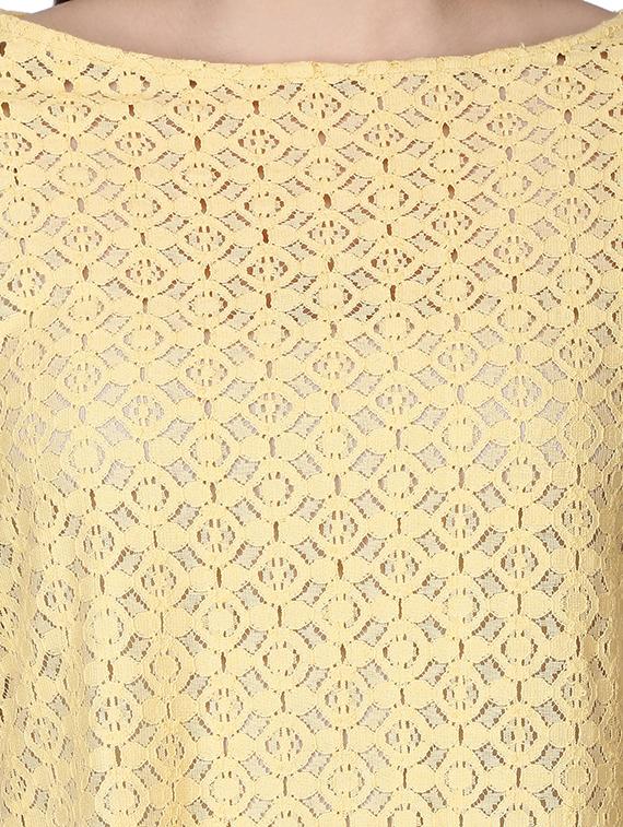 dolman sleeved laced tunic - 16045430 - Standard Image - 3