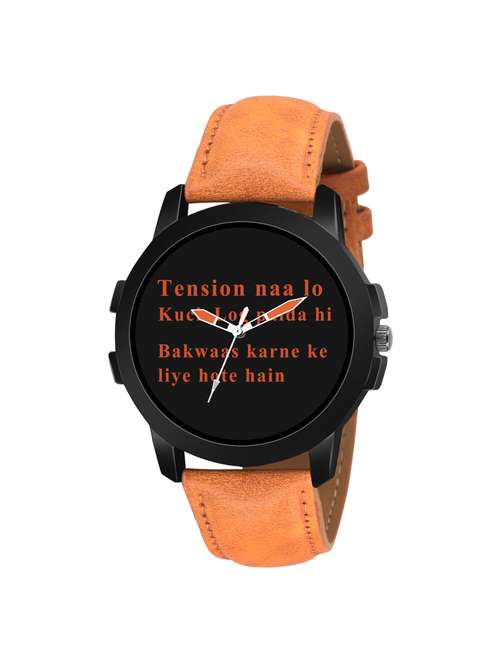 lorenz mk-2025w  round dial analog watch - 16047133 - Very Small Image - 1