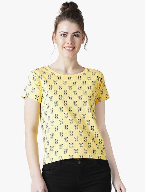 multi colored cotton regular tshirt - 16053391 - Very Small Image - 1