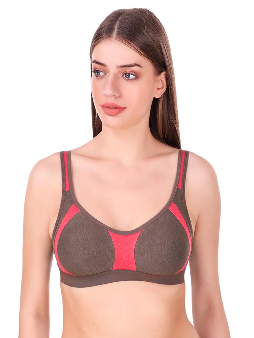set of 2 color block sports bra - 16063164 - Standard Image - 3