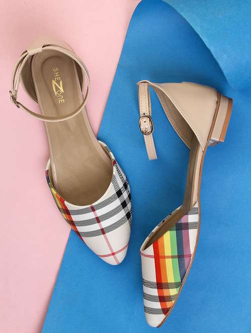 multi colored ankle strap sandals - 16170948 - Very Small Image - 1