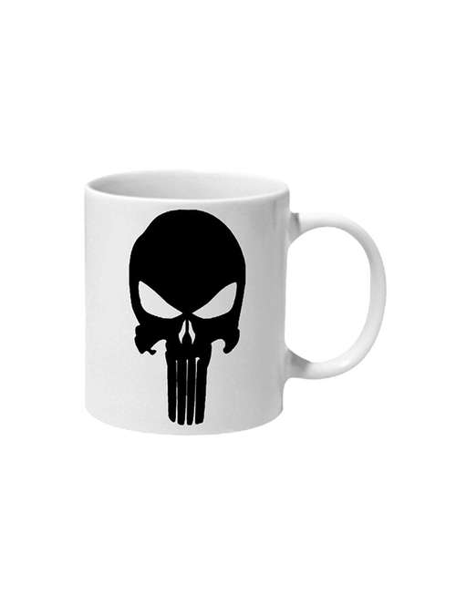 the punisher logo red ceramic mug - 16206737 - Very Small Image - 1