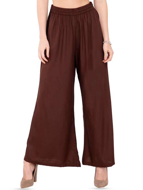 high rise solid palazzo - 16364445 - Very Small Image - 1