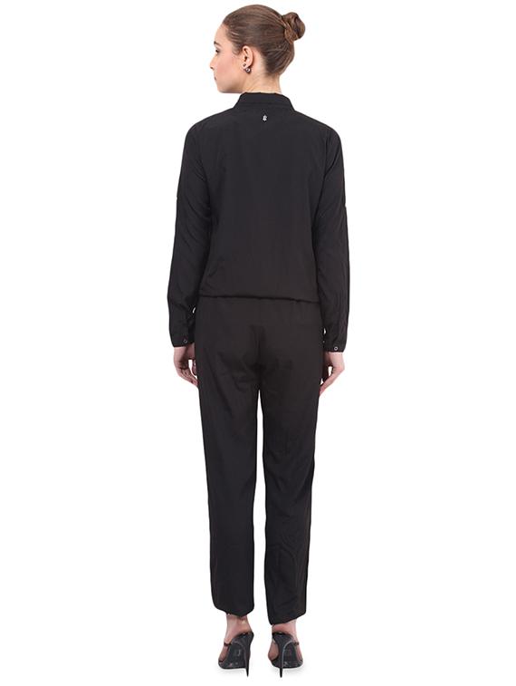 tie knot full leg jumpsuit - 16468589 - Zoom Image - 2
