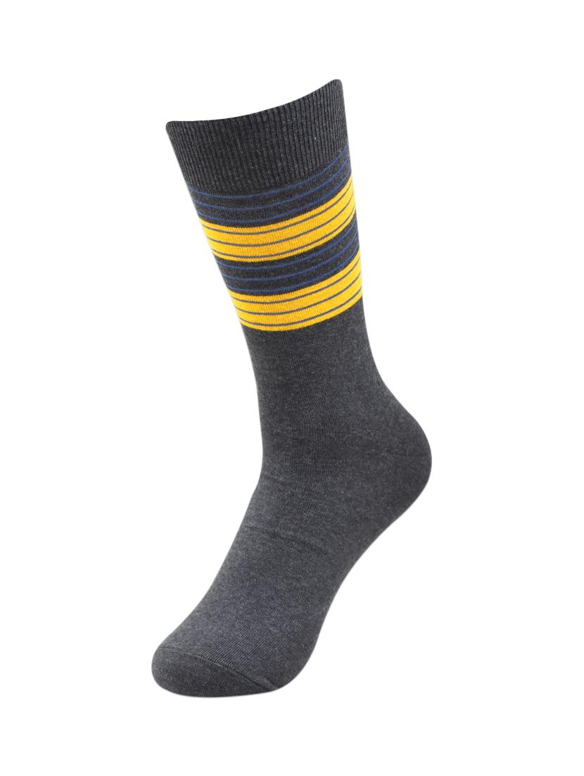 men pack of 3 striped above ankle length sock - 16476247 - Zoom Image - 2