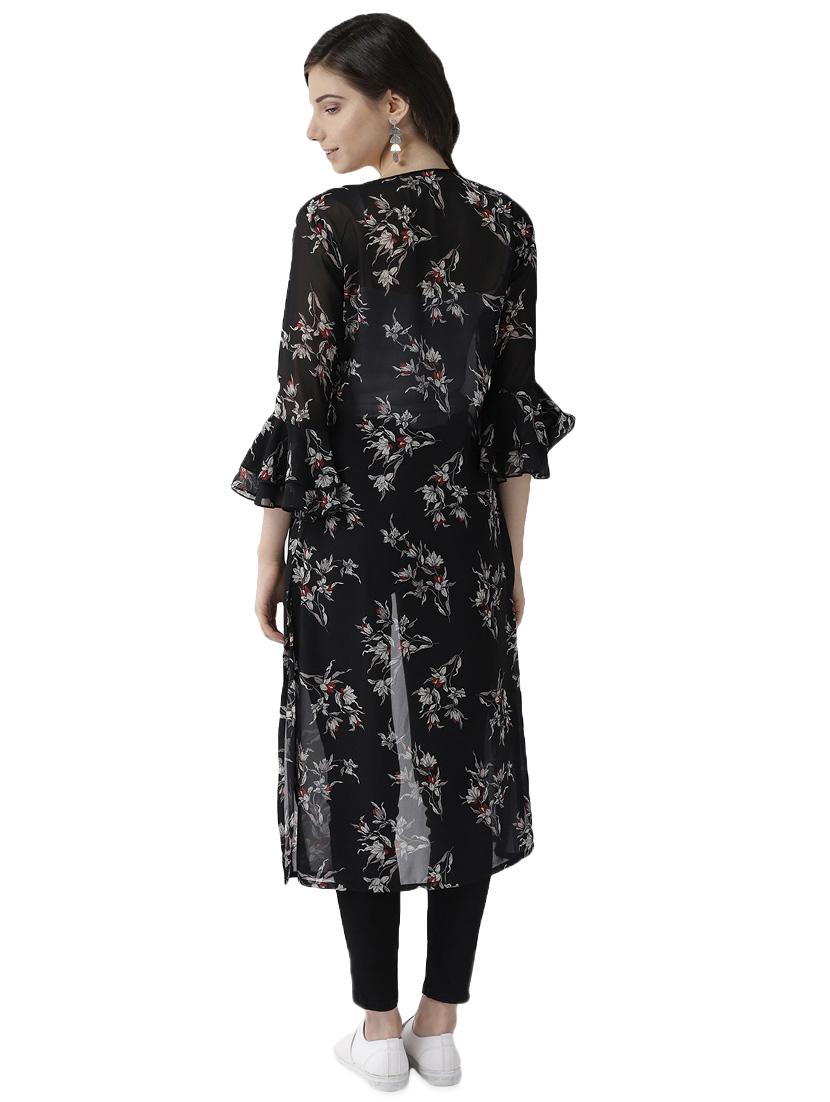 women florals printed long shrugs - 16540506 - Standard Image - 2