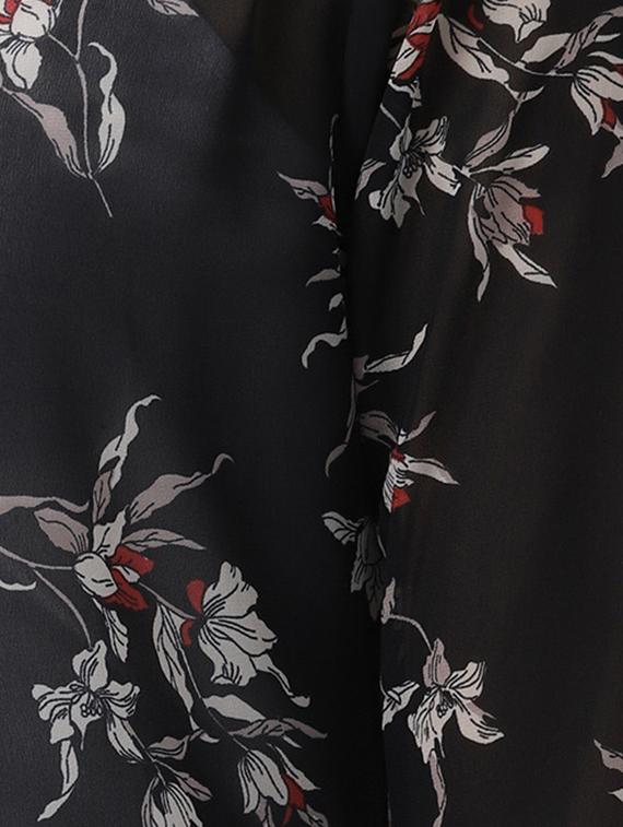 women florals printed long shrugs - 16540506 - Standard Image - 3