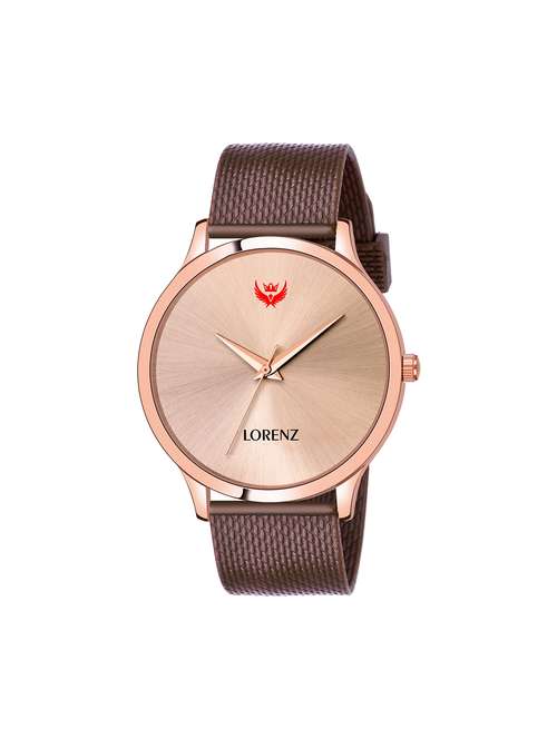 lorenz  round dial analog watch - mk-301k - 16604551 - Very Small Image - 1