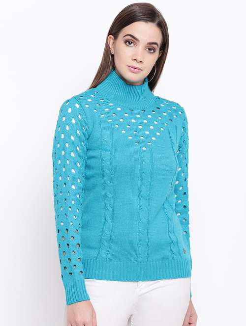 turtle neck long sleeved pullover - 16660126 - Very Small Image - 1