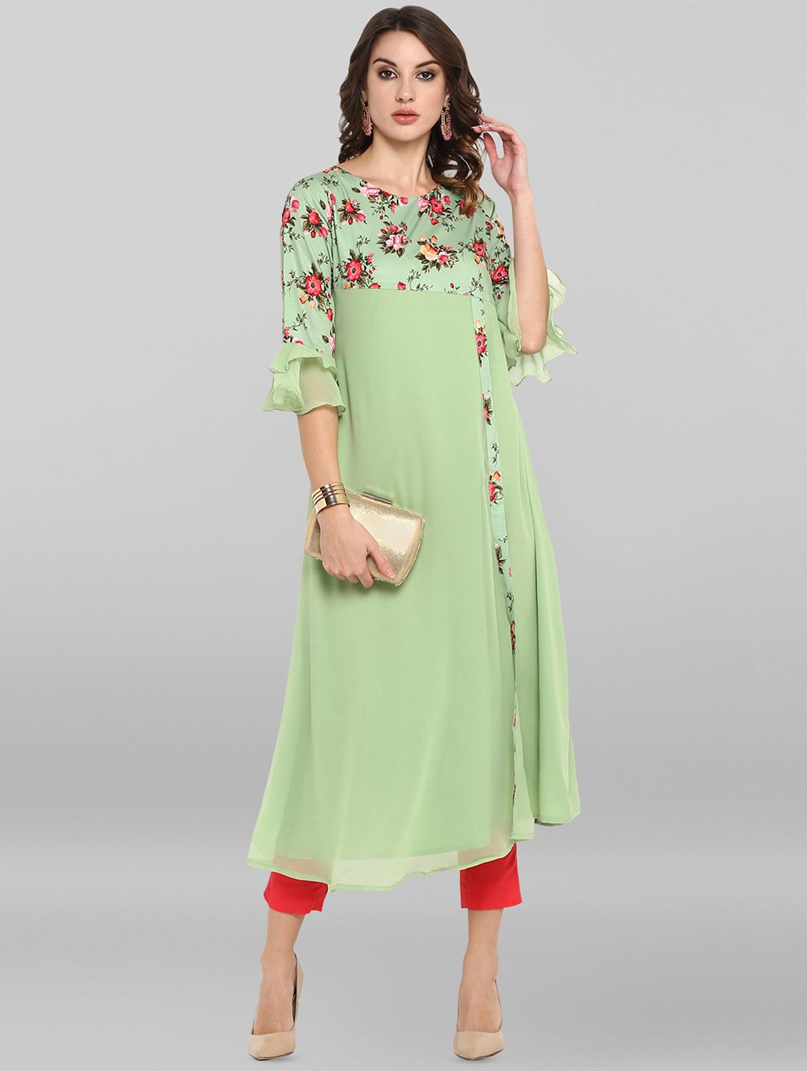 women's a-line kurta - 16756505 - Standard Image - 3