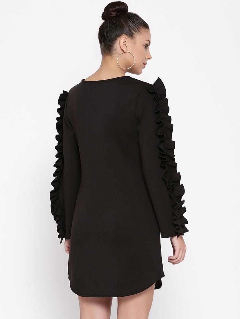 women's solid dress - 16756858 - Standard Image - 2