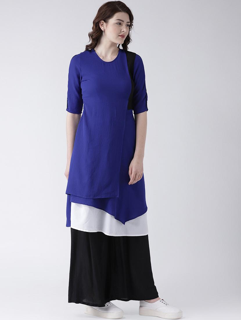 women's layered kurta - 16764460 - Zoom Image - 2