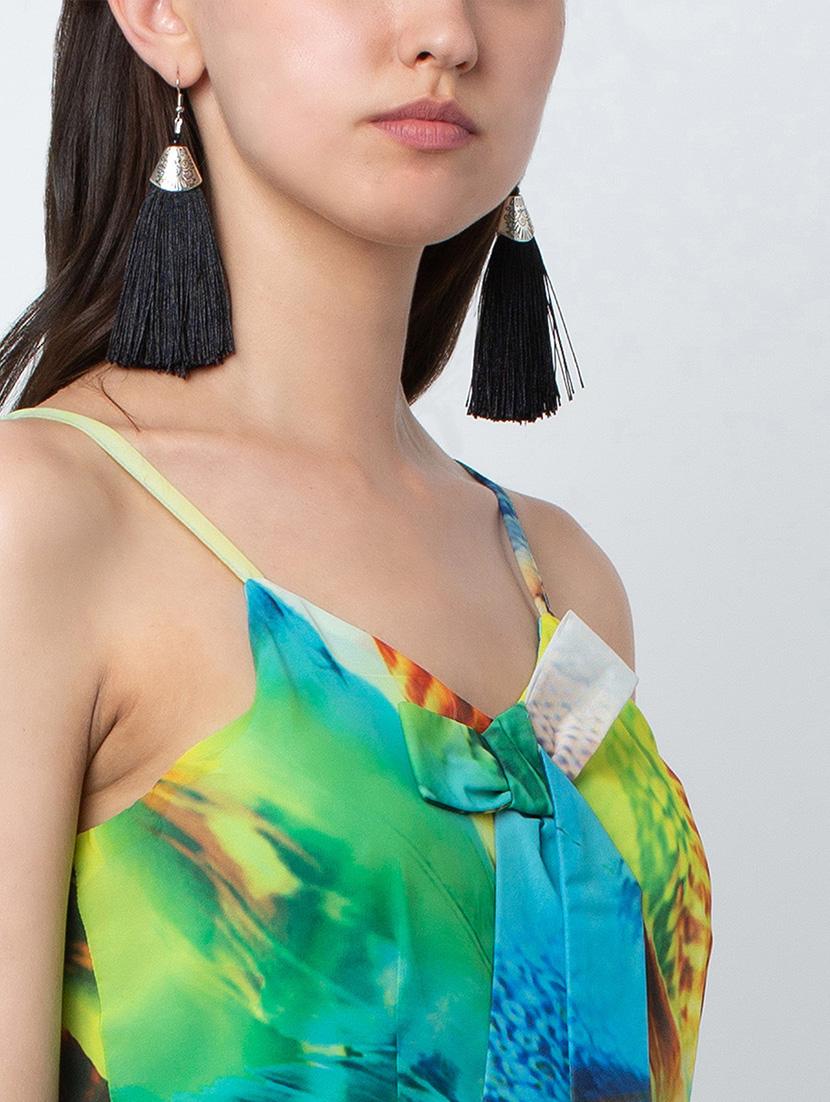women's fit & flare self design dress - 16792379 - Zoom Image - 3