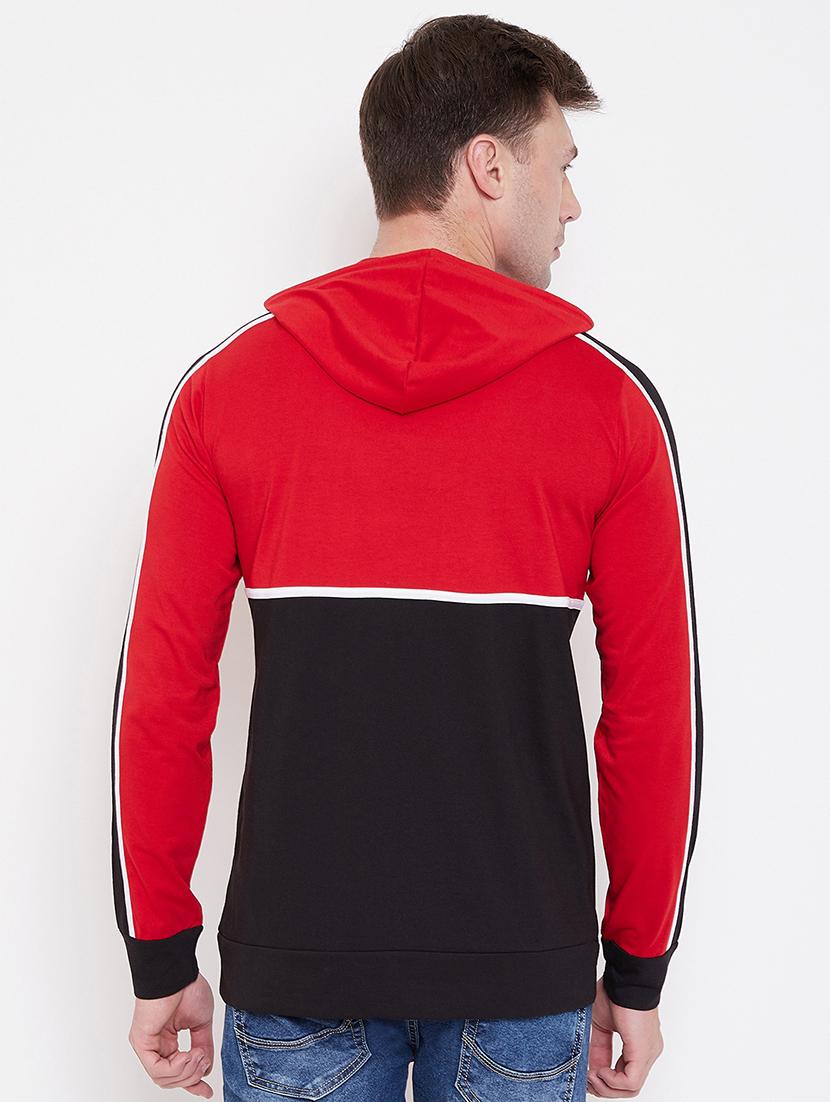 mens color block sweatshirt - 16828087 - Standard Image - 3