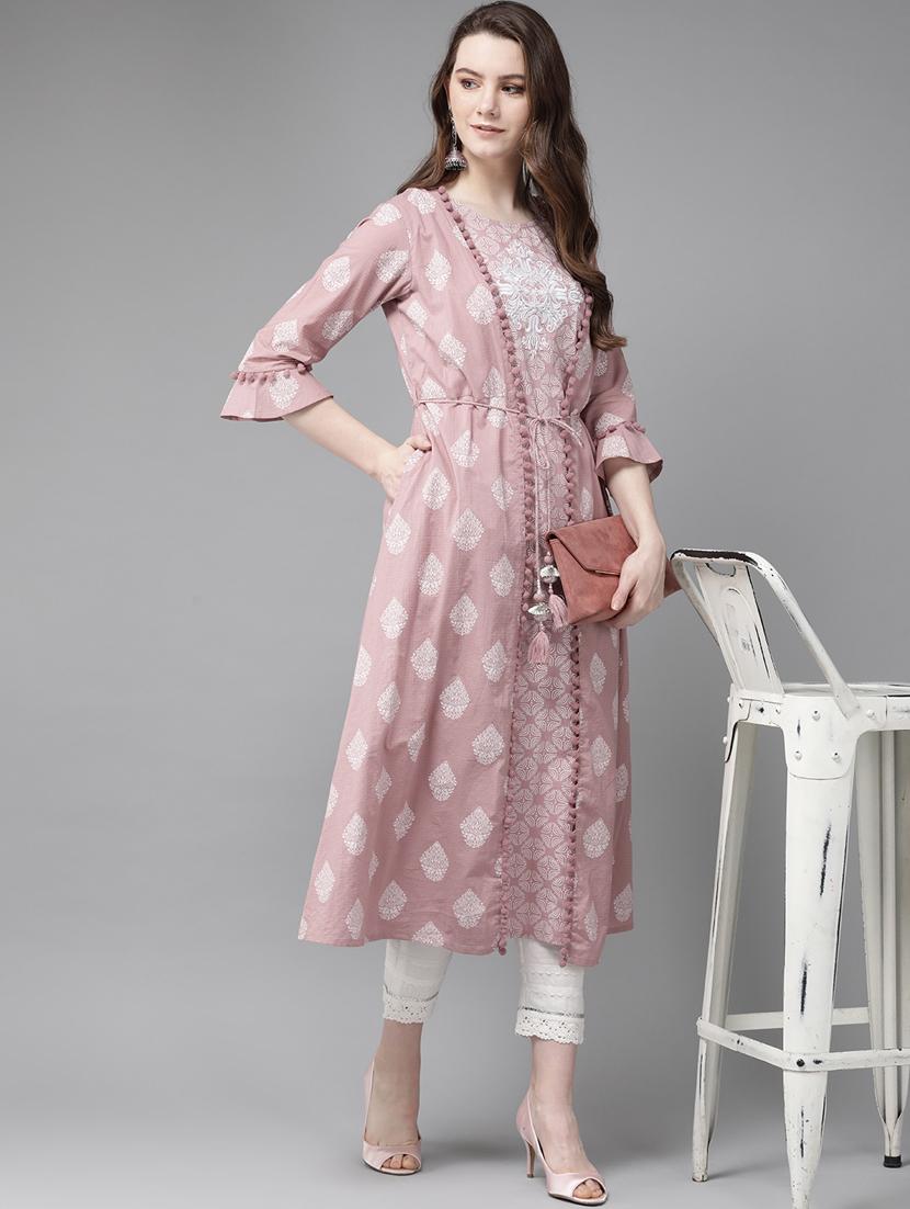 women's a-line kurta - 16953139 - Standard Image - 3