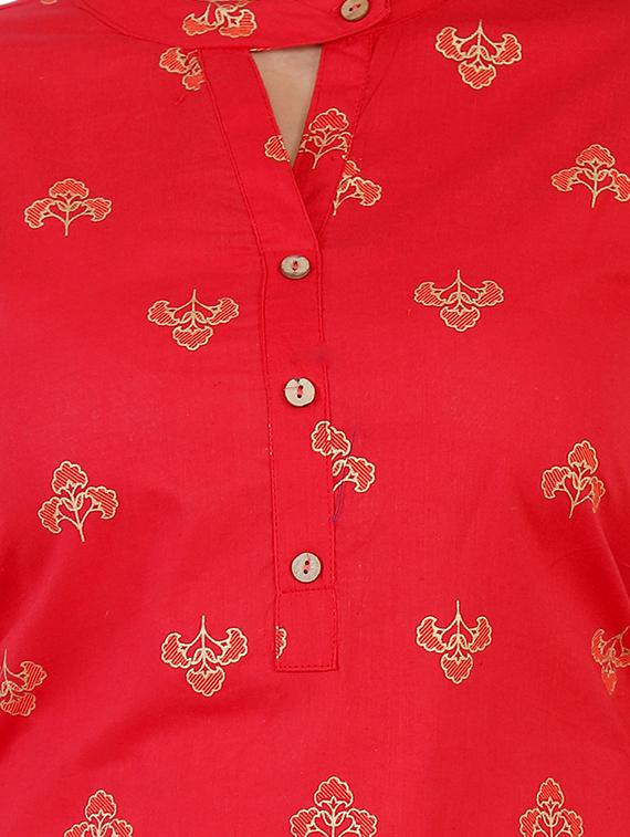 women's straight kurta - 16986653 - Standard Image - 3