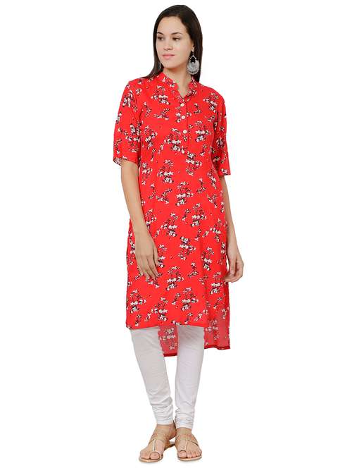 women's asymmetric kurta - 16993439 - Very Small Image - 1