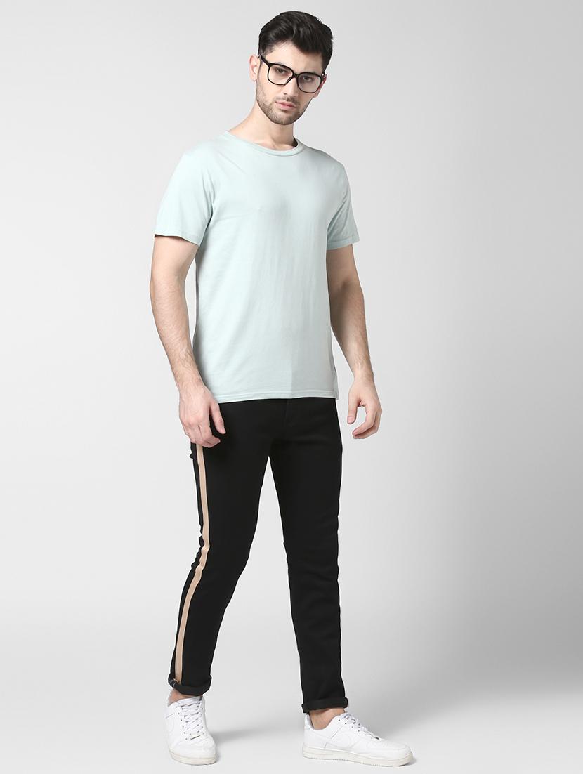 mens slim fit plain jeans - 17016611 - Zoom Image - 4