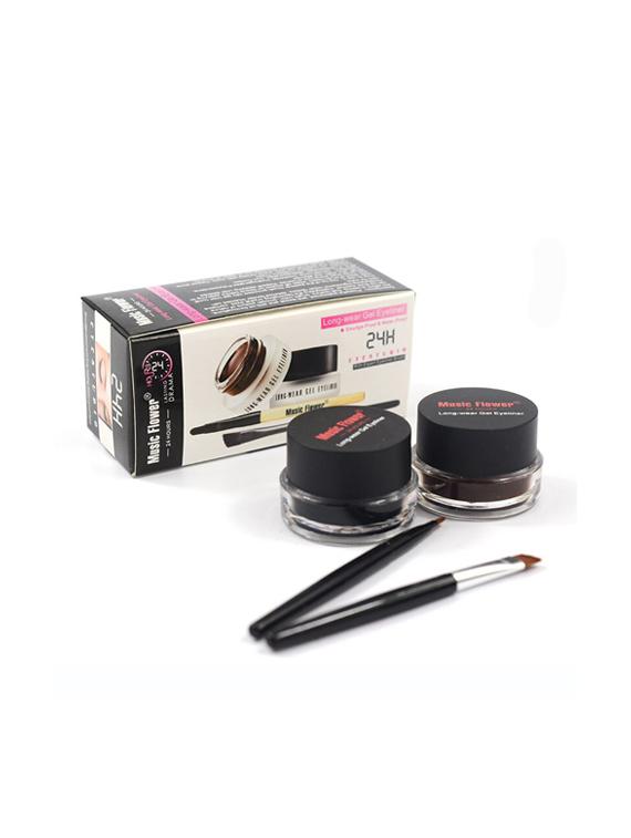 music flower gel eyeliner black and brown for 24h (set of 2) - 17147679 -  Zoom Image - 0