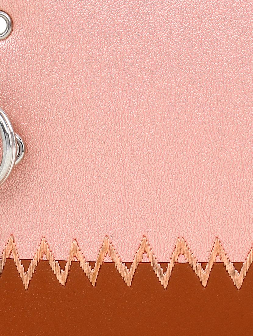 pink leatherette (pu) regular pouch - 17277129 - Zoom Image - 5