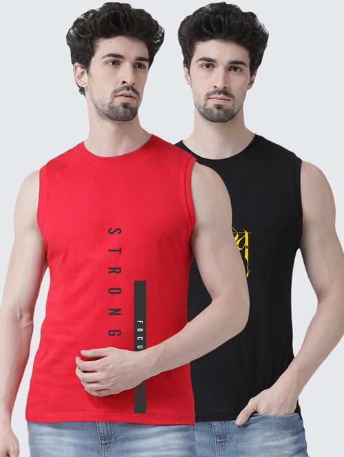 multi colored printed t-shirts combo - 17389607 - Very Small Image - 1