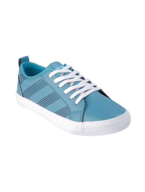 blue synthetic laceup casual shoes - 17393791 - Very Small Image - 1
