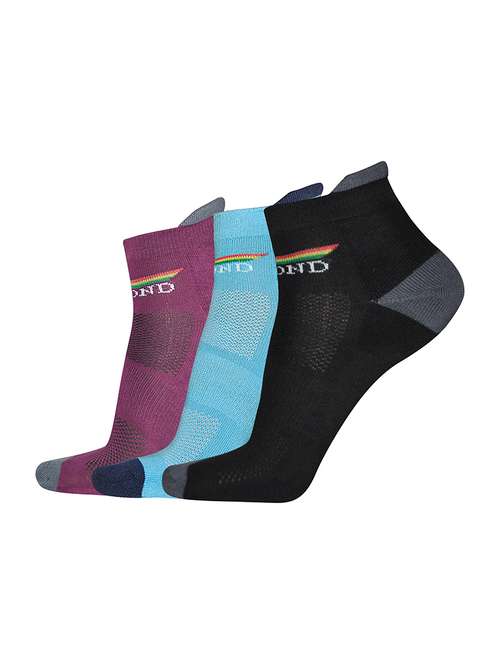 multi colored nylon no show sock - 17408961 - Very Small Image - 1