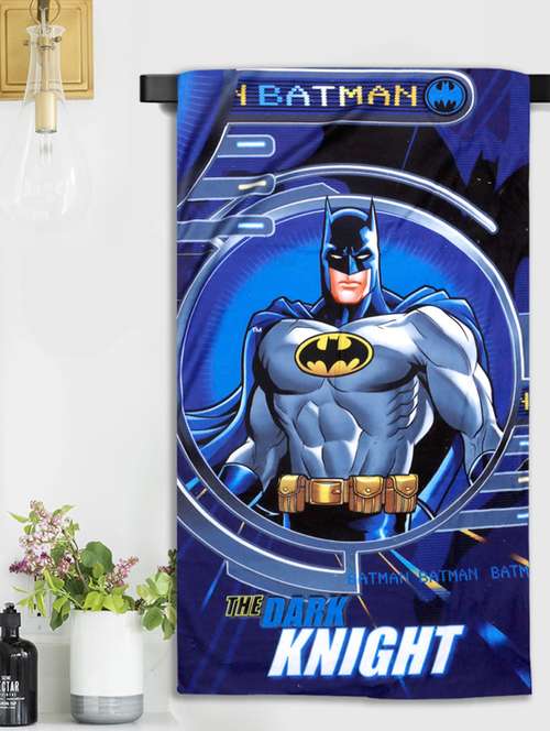   batman knight microfiber printed bath towel for kids  - 17415048 - Very Small Image - 1