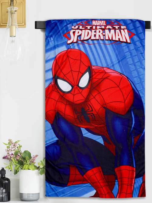  spiderman microfiber printed bath towel for kids   - 17415079 - Very Small Image - 1