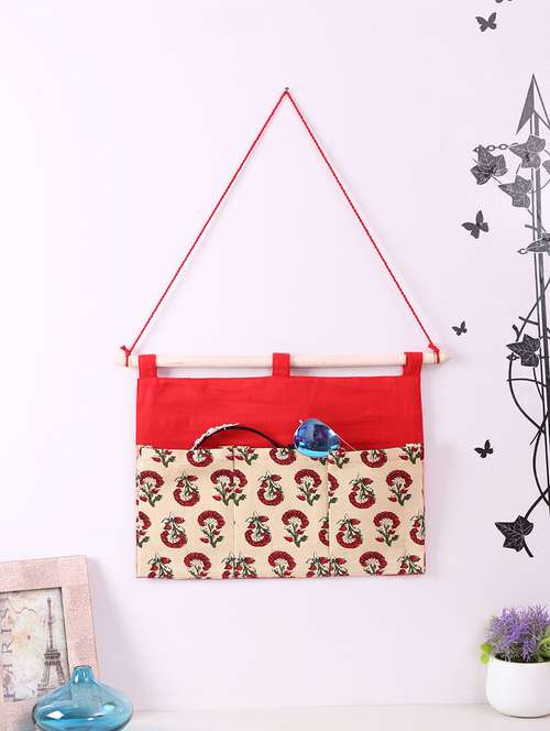  multipurpose 3 pocket wall hanging organizer  - 17417082 - Very Small Image - 1