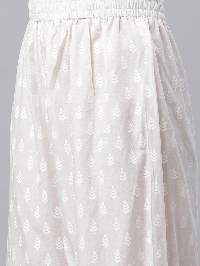 printed kurta palazzo set - 17423303 - Standard Image - 4