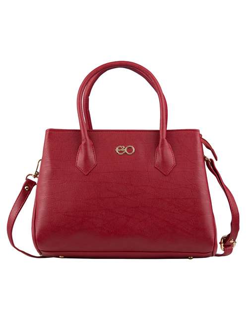 red polyester regular satchel - 17439931 - Very Small Image - 1