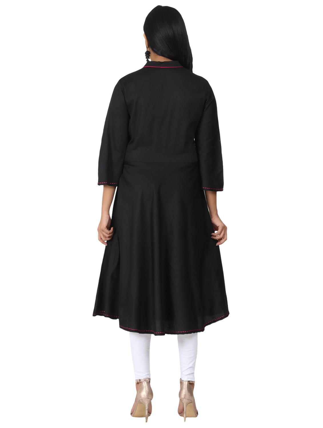 women's flared kurta - 17457901 - Zoom Image - 2