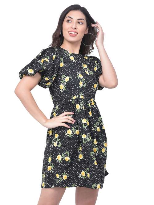 women's  floral dress - 17504757 - Very Small Image - 1
