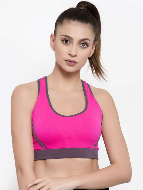 racer back sports bra - 17519529 - Very Small Image - 1