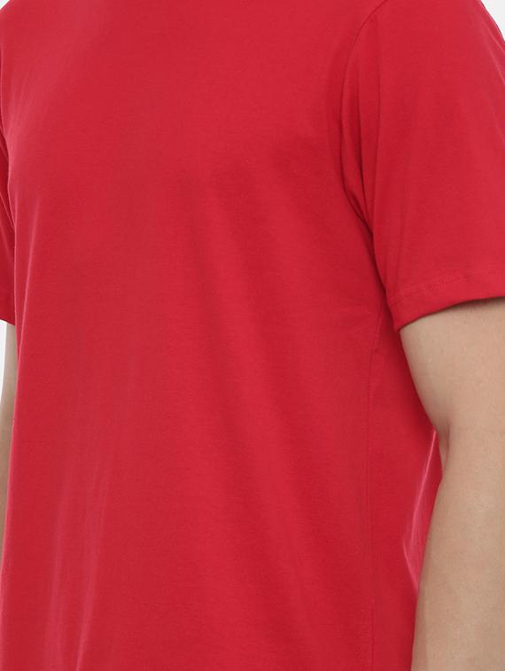red solid t-shirt - 17530873 - Standard Image - 3