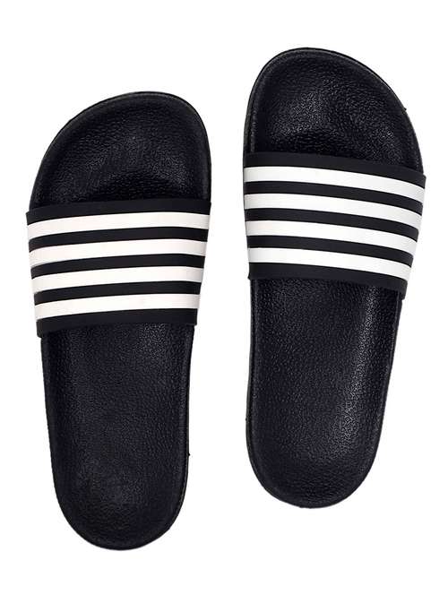 white synthetic & mesh slip on slippers - 17538496 - Very Small Image - 1