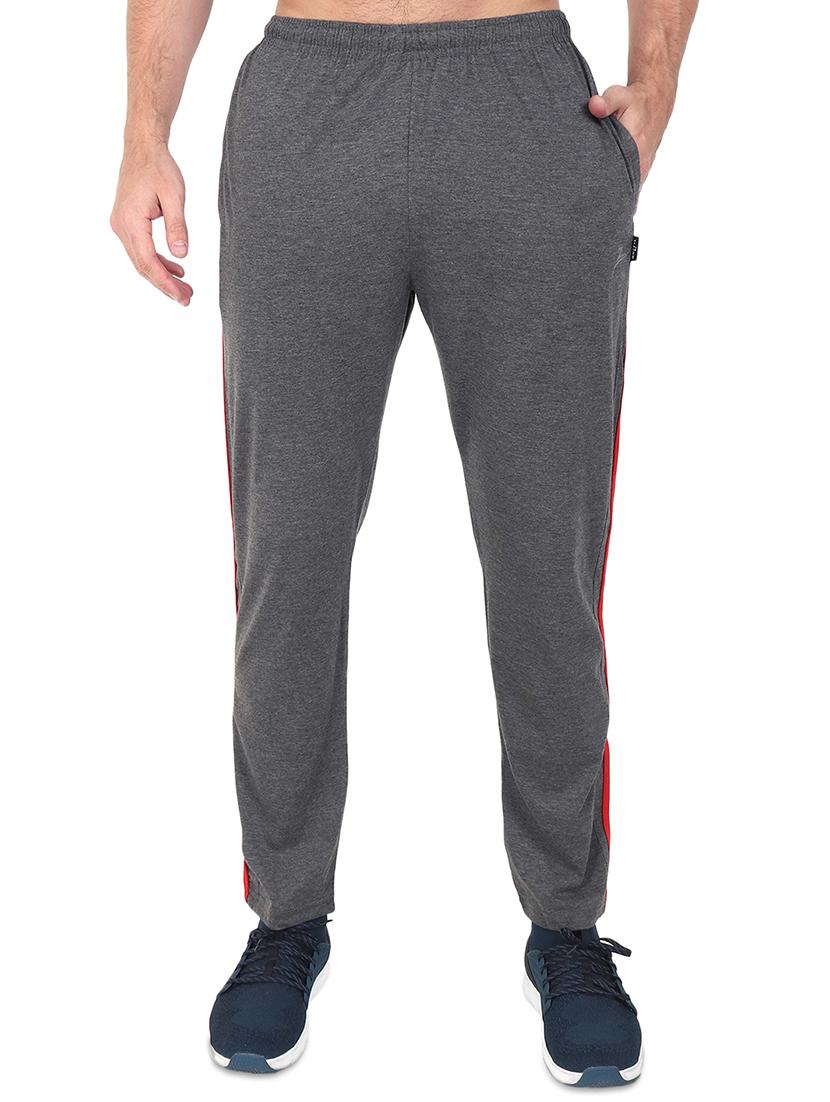 black and grey set of 2 full length track pant - 17548052 - Zoom Image - 4