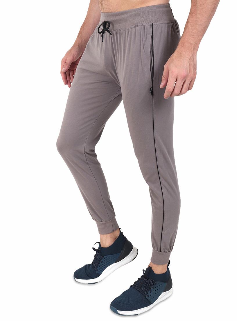 grey and navy blue set of 2 full length track pant - 17548065 - Zoom Image - 5
