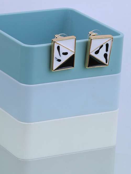 multi colored metal drop earring - 17563890 - Very Small Image - 1