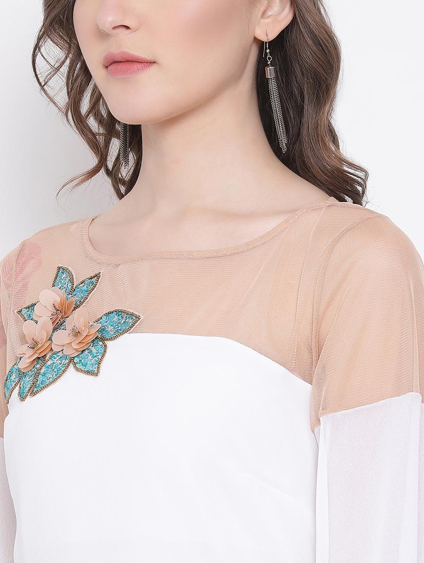 women's knee length dress - 17567040 - Standard Image - 4
