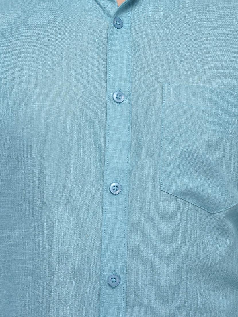 mens solids formal shirt - 17585811 - Standard Image - 4