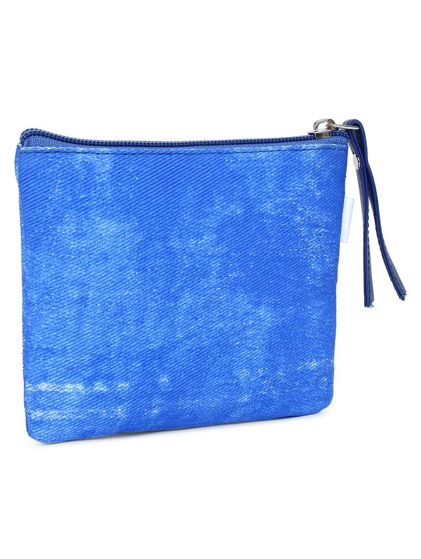blue canvas regular pouch - 17588620 - Standard Image - 3