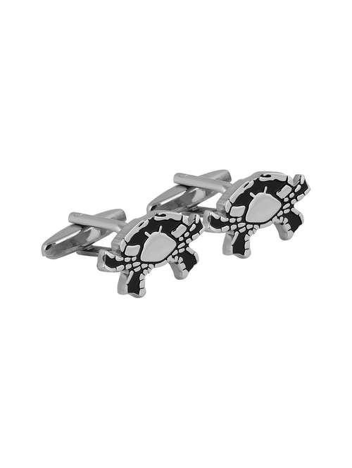 silver metal cufflink - 17629892 - Very Small Image - 1
