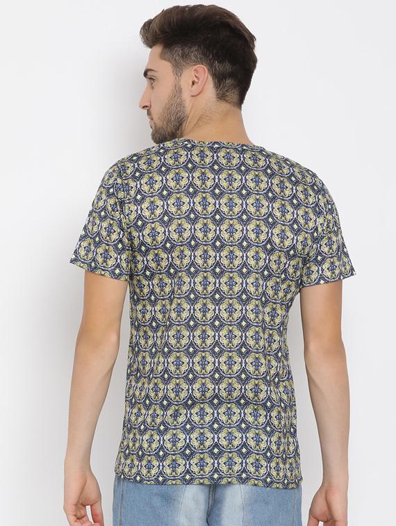 multi colored printed t-shirt - 17633283 - Zoom Image - 2