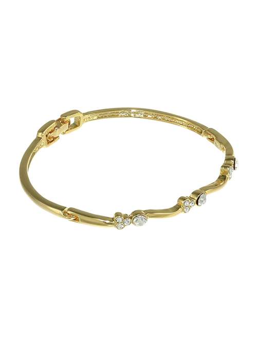 gold metal bangle  bracelet - 17633543 - Very Small Image - 1