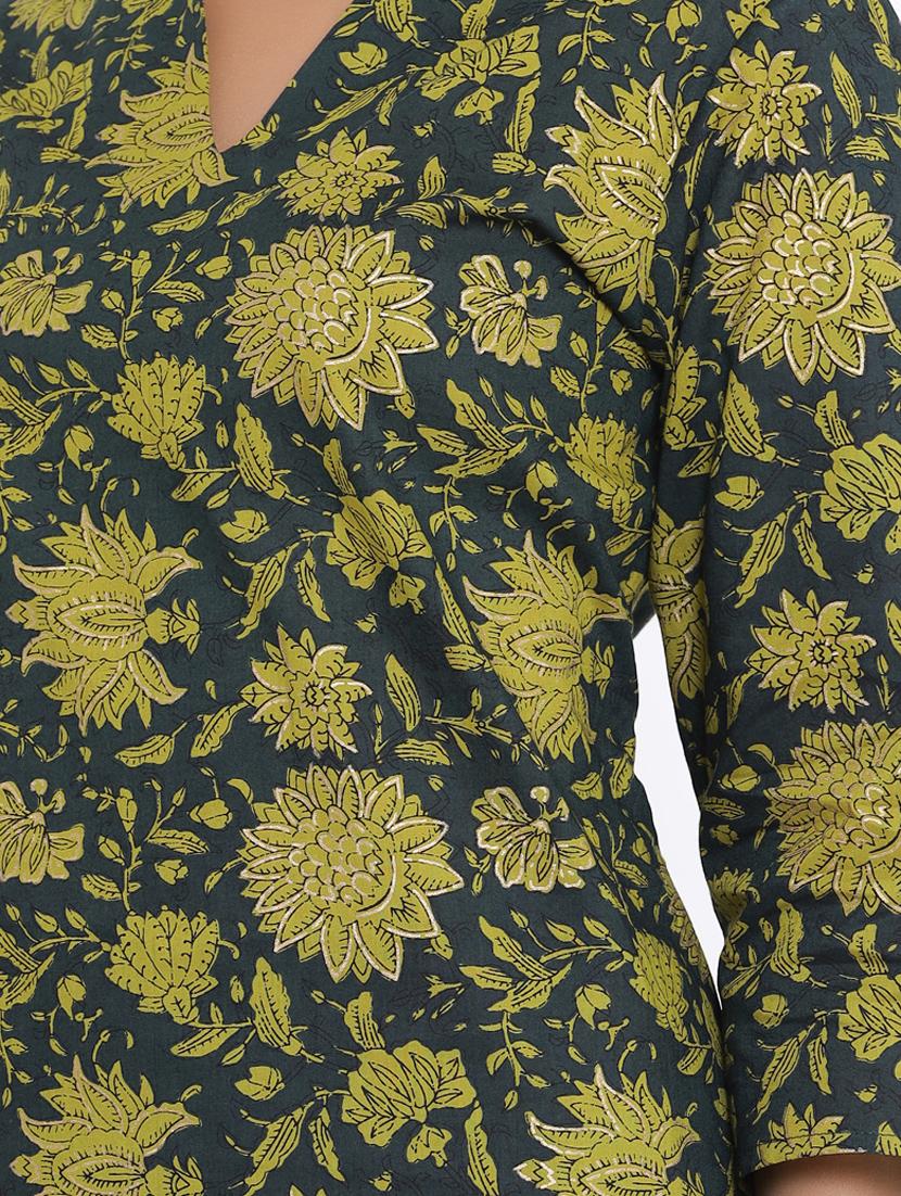 printed kurta sharara set - 17647273 - Zoom Image - 4
