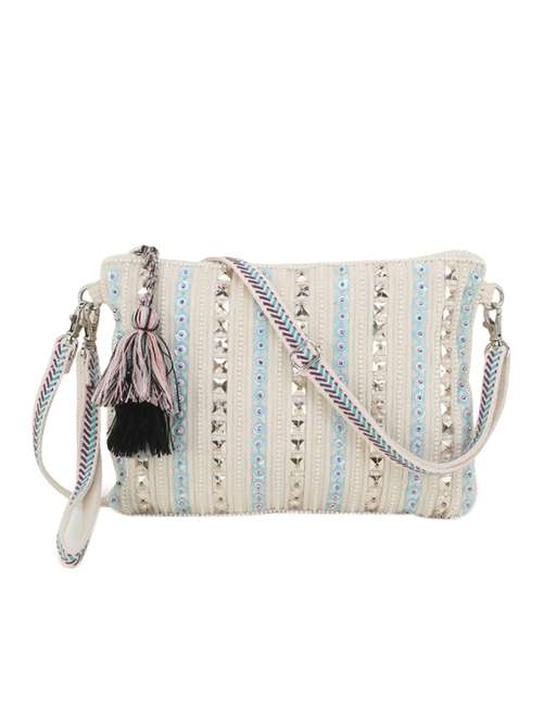 natural cotton sling bag - 17657531 - Very Small Image - 1